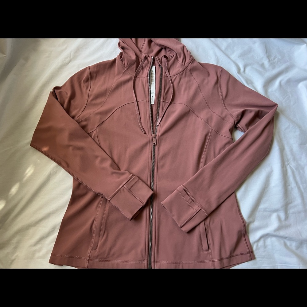 EUC Lululemon Define Hooded Jacket in Spiced Chai Sz 16